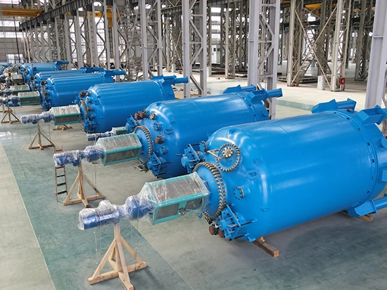 เครื่องปฏิกรณ์เคลือบแก้วชนิดปิด