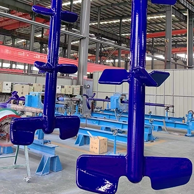 ใบกวนเคลือบแก้วแบบสกรูเปอร์และใบพัด