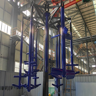 ใบกวนเคลือบแก้วแบบผสมใบพัดใบกวน