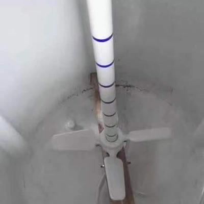 ใบกวนเคลือบแก้วแบบถอดประกอบได้ พร้อมสเกล (เคลือบแก้วสีขาว)