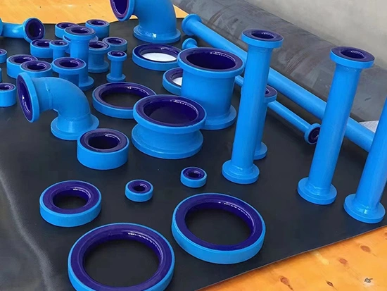 ท่อและอุปกรณ์ข้อต่อเคลือบแก้ว