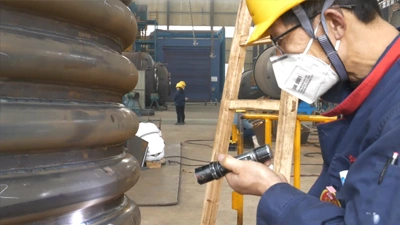 ตรวจสอบรอยเชื่อม