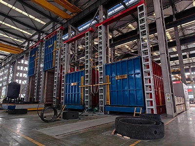 เตาเผาเคลือบแก้วแนวตั้ง 30m³