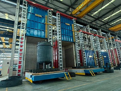 เตาเผาเคลือบแก้วแนวตั้ง 30m³