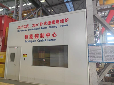 เตาเผาเคลือบแก้วแนวตั้ง 30m³