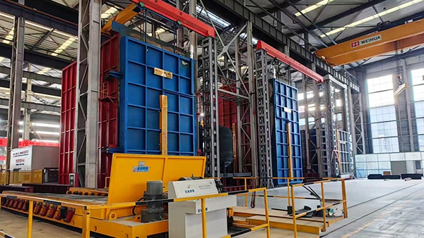 60m³, เตาเผาเคลือบแก้วแนวตั้ง 80m³